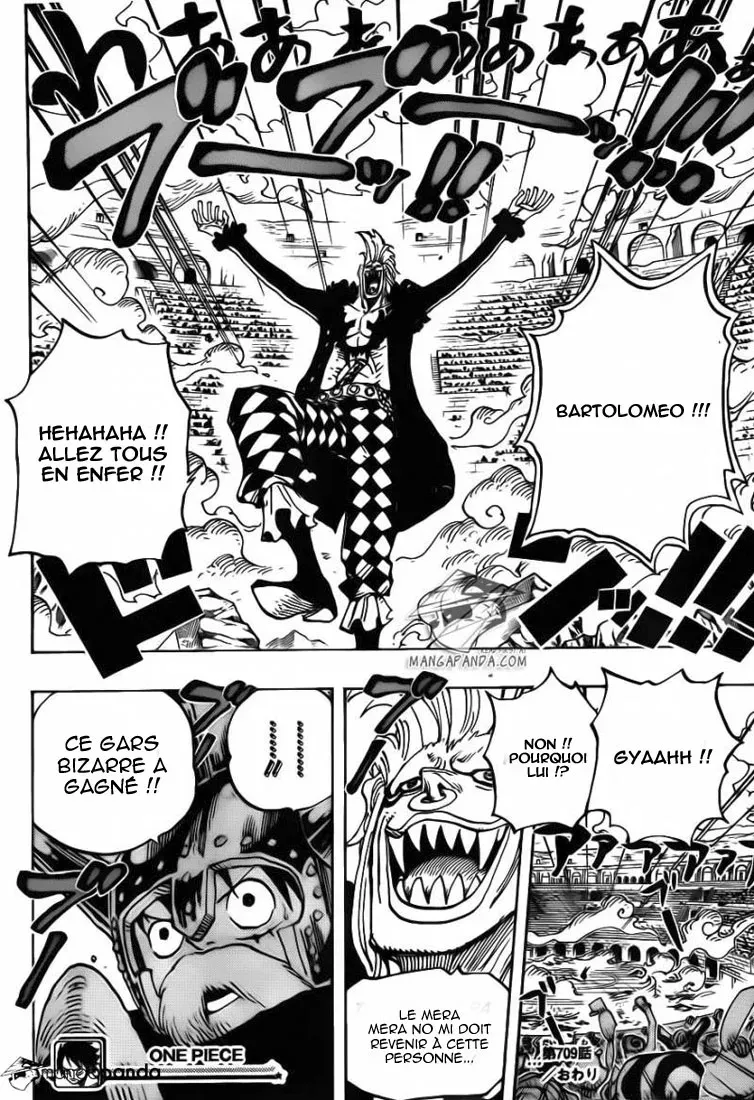  One Piece Français - One Piece 709 Le coup de poing du roi - 17