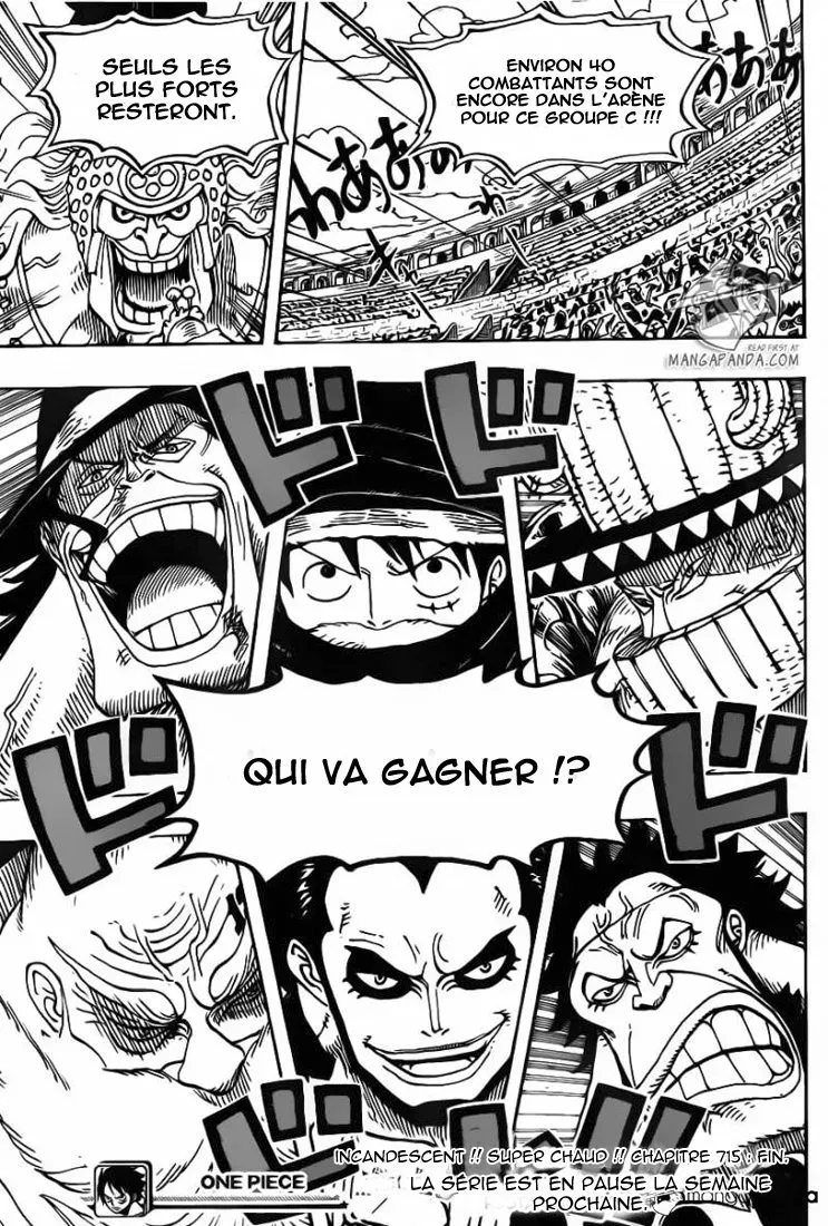  One Piece Français - One Piece 715 Les combats acharnés du groupe C - 17