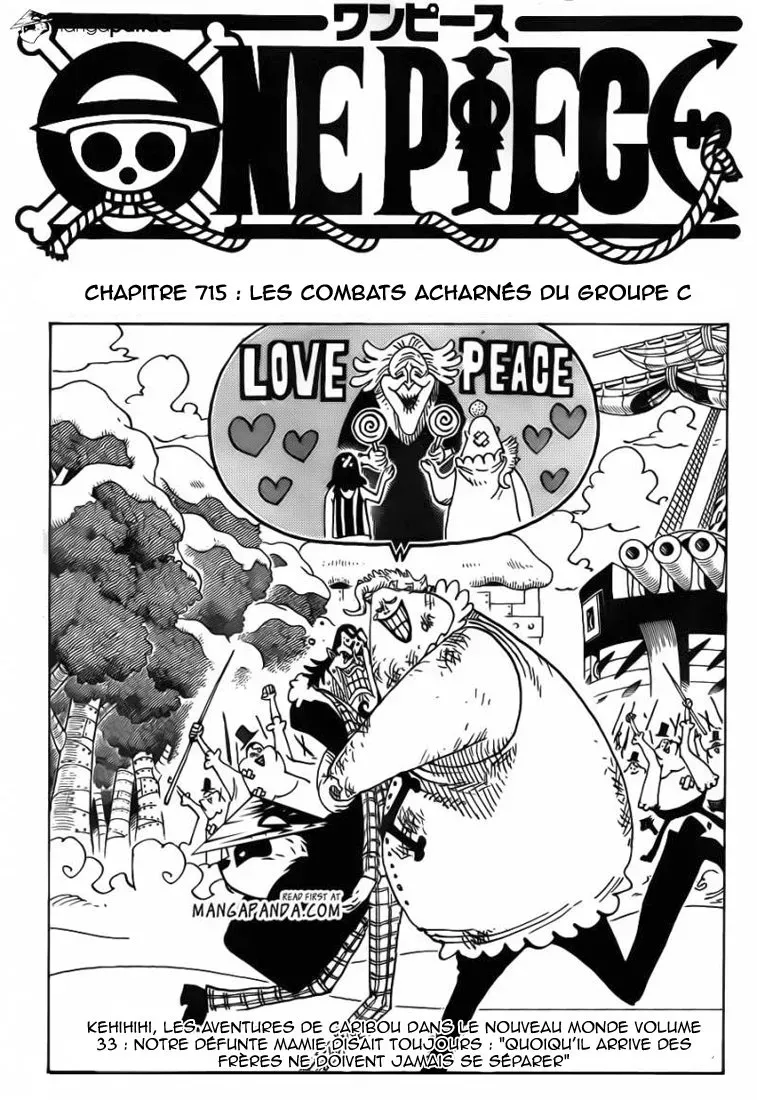  One Piece Français - One Piece 715 Les combats acharnés du groupe C - 1