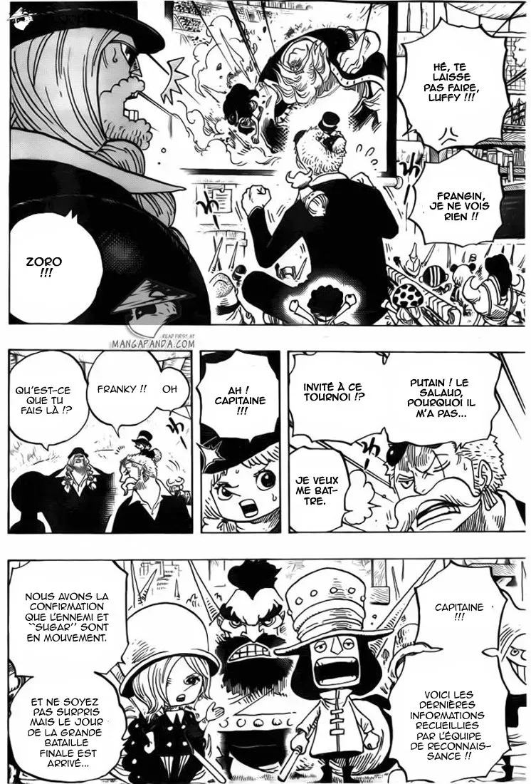  One Piece Français - One Piece 718 L'armée royale de Riku au champ de fleur - 8