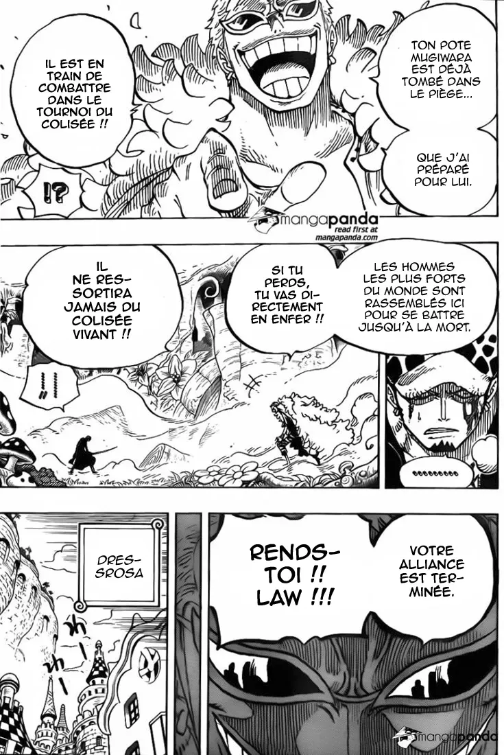  One Piece Français - One Piece 718 L'armée royale de Riku au champ de fleur - 15