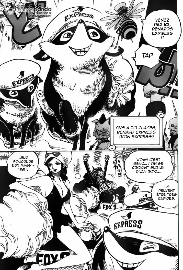  One Piece Français - One Piece 718 L'armée royale de Riku au champ de fleur - 4