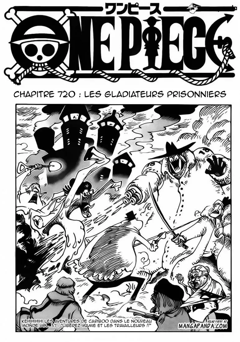  One Piece Français - One Piece 720 Les gladiateurs prisonniers - 1