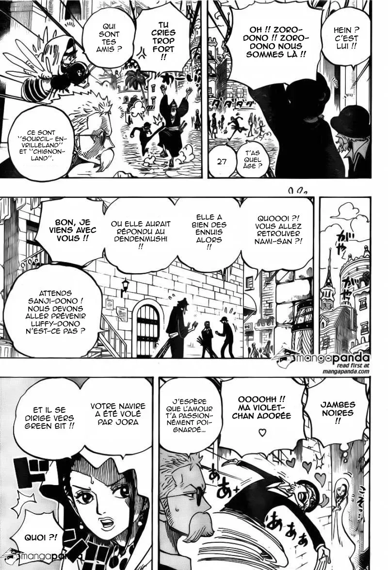  One Piece Français - One Piece 722 La lignée royale - 12