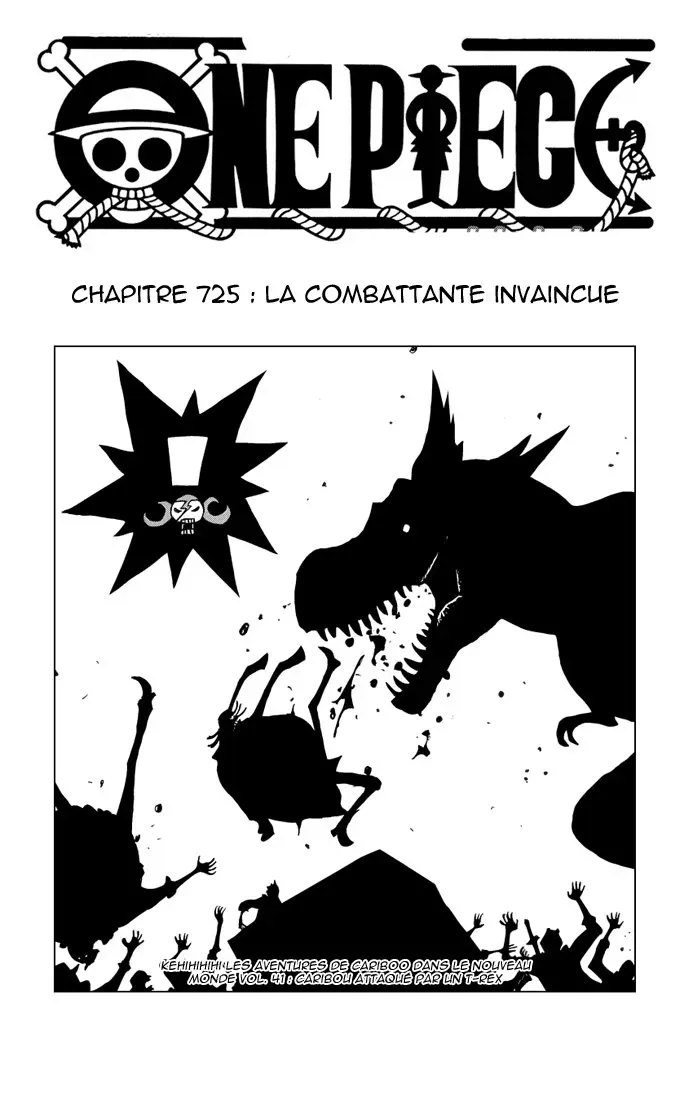  One Piece Français - One Piece 725 La combattante invaincue - 1