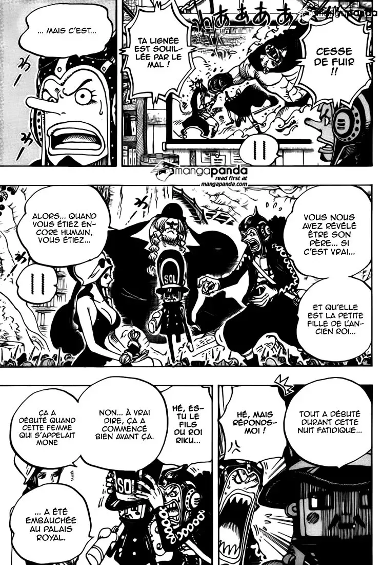  One Piece Français - One Piece 727 Le héros aux aguets - 3