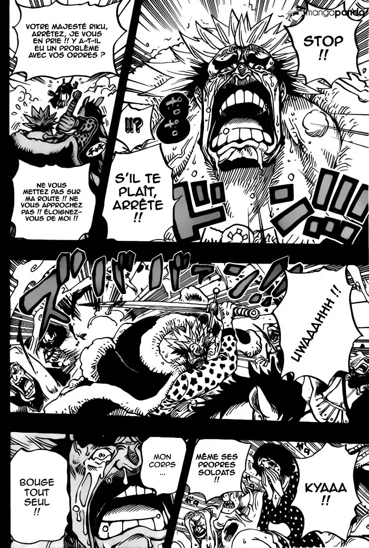  One Piece Français - One Piece 727 Le héros aux aguets - 16