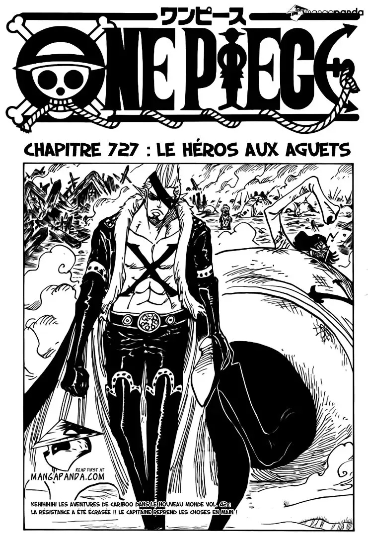  One Piece Français - One Piece 727 Le héros aux aguets - 1