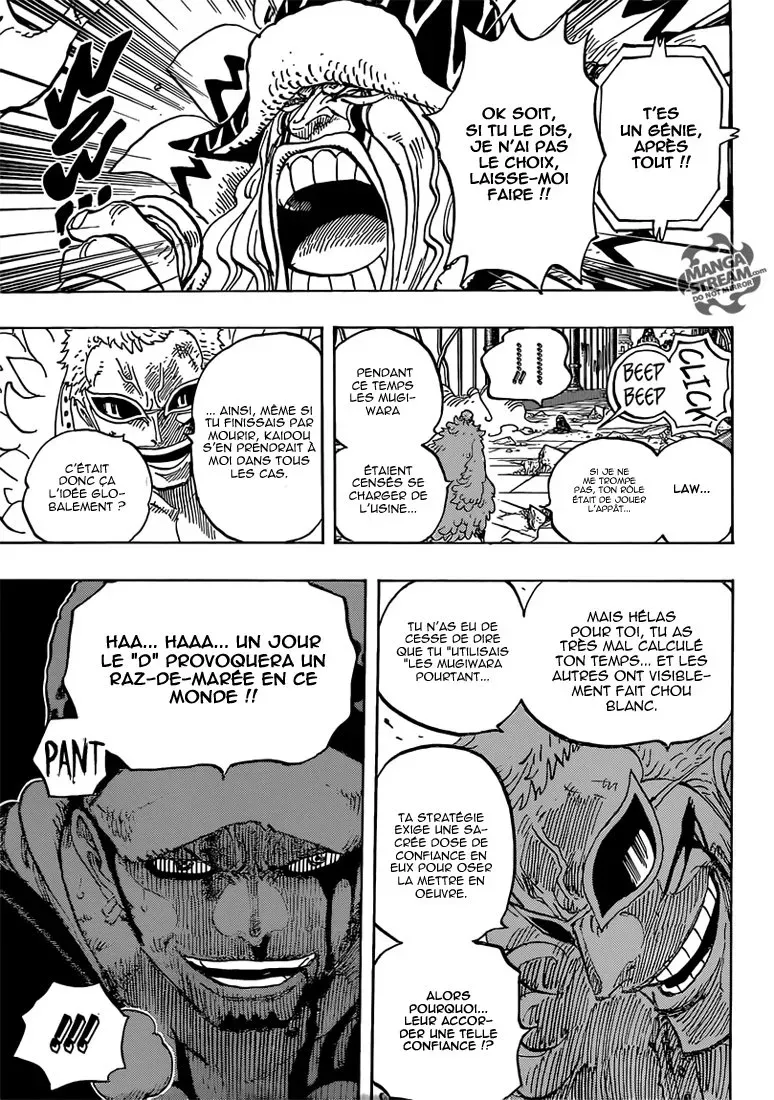  One Piece Français - One Piece 729 Le shishibukai Doflamingo vs le shishibukai Law - 7