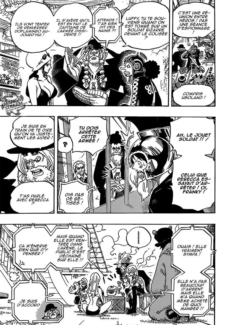  One Piece Français - One Piece 729 Le shishibukai Doflamingo vs le shishibukai Law - 11