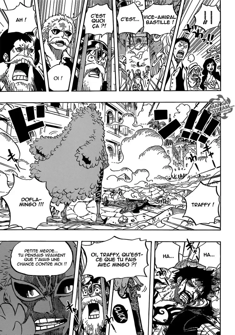  One Piece Français - One Piece 729 Le shishibukai Doflamingo vs le shishibukai Law - 15