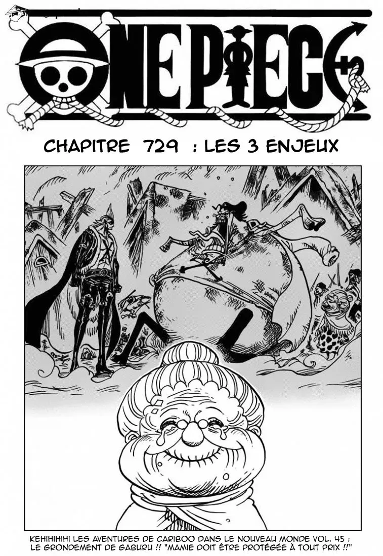  One Piece Français - One Piece 730 Les 3 enjeux - 1