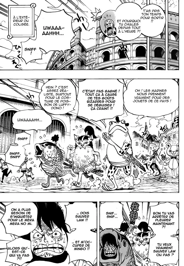  One Piece Français - One Piece 731 Dressrosa Opération S.O.P - 17