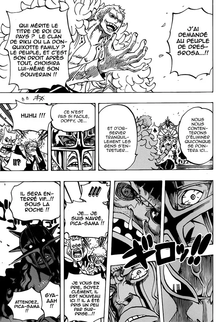  One Piece Français - One Piece 747 Le commandant en chef Pica - 8