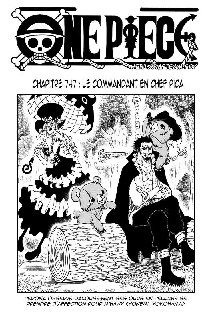  One Piece Français - One Piece 747 Le commandant en chef Pica - 1