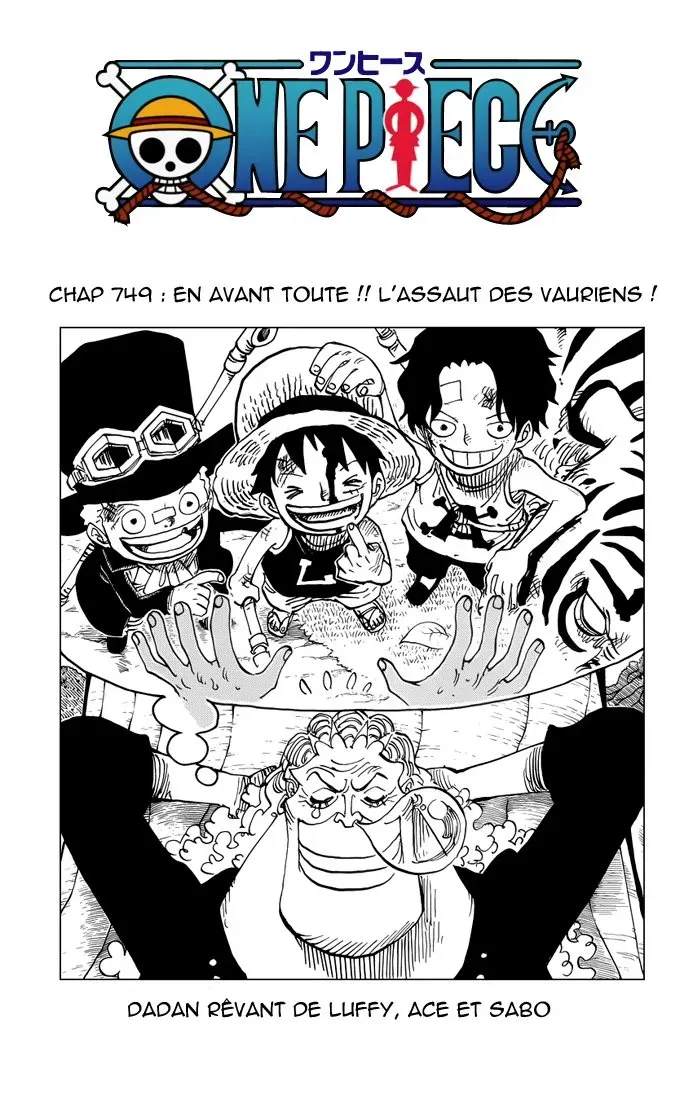  One Piece Français - One Piece 749 En avant toute !! L'assaut des vauriens ! - 1