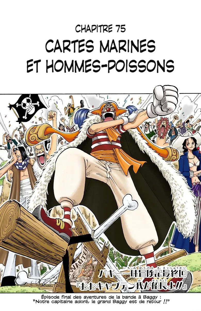  One Piece Français - One Piece 75 Cartes marines et Hommes - 1