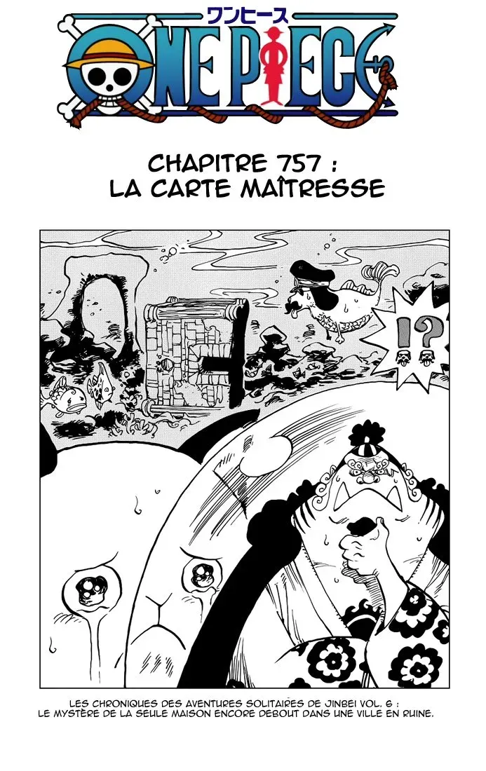  One Piece Français - One Piece 757 La carte maîtresse - 1