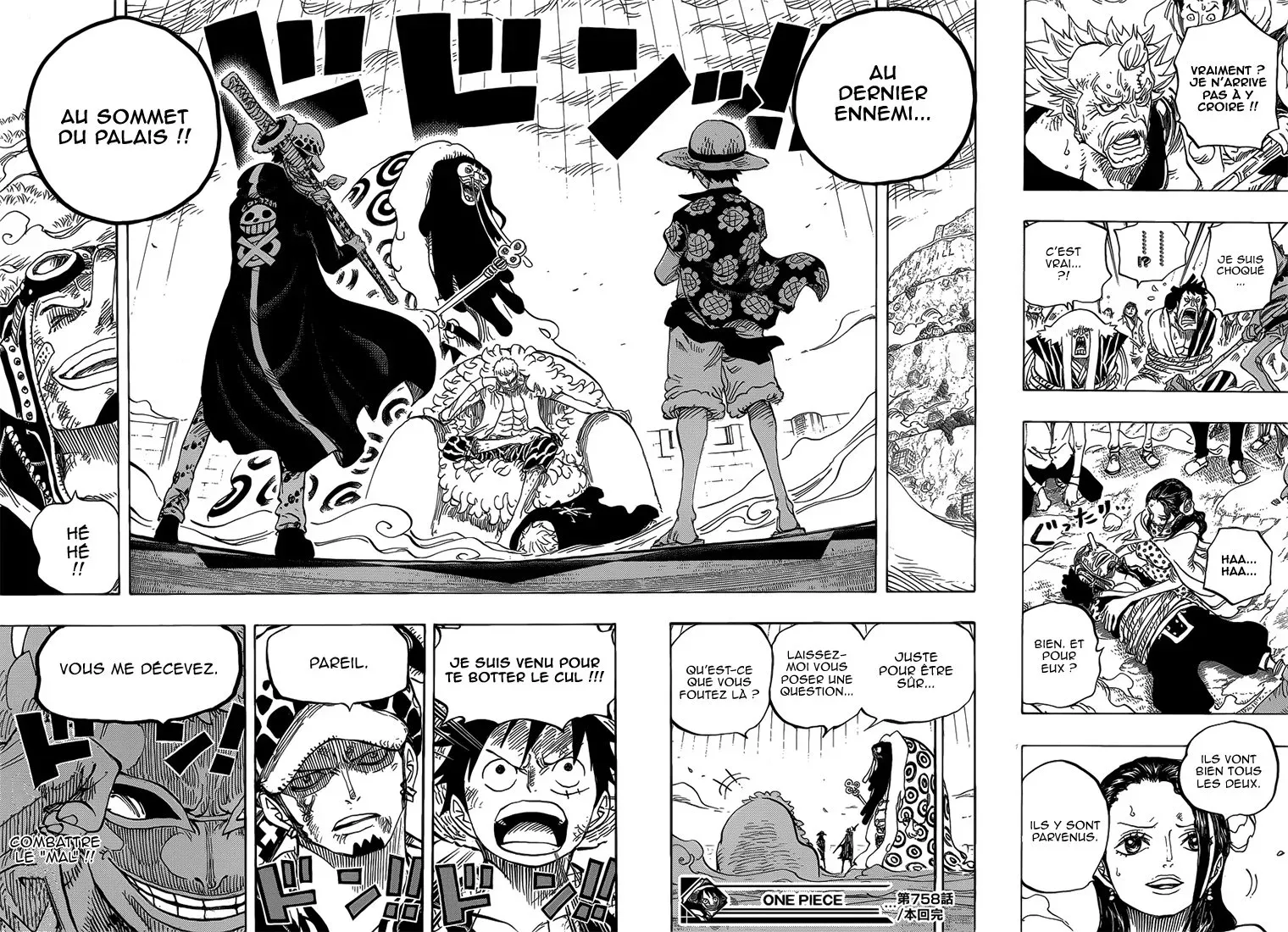  One Piece Français - One Piece 758 Avancez sans vous préoccuper du reste - 16