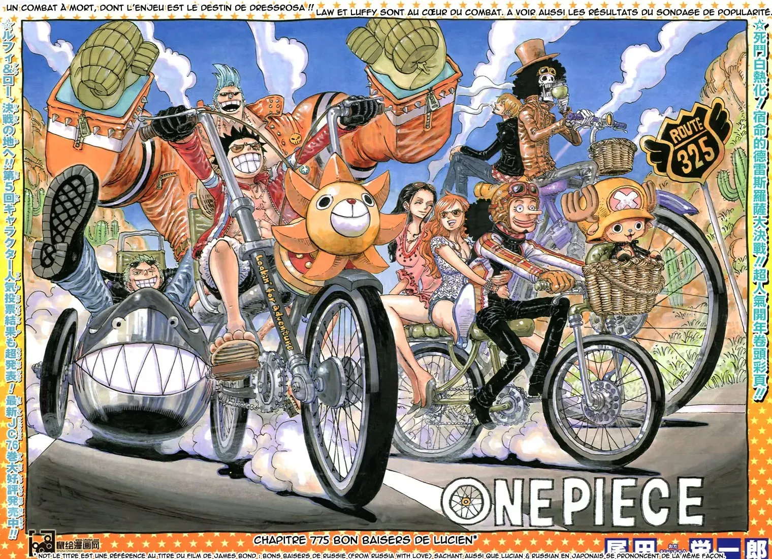  One Piece Français - One Piece 775 Bon baisers de Lucien - 1