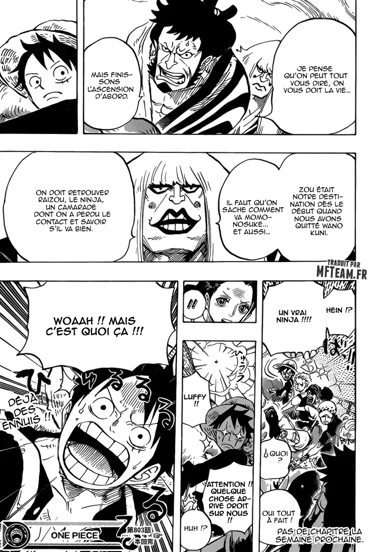  One Piece Français - One Piece 803 L'ascension de l'éléphant ! - 13