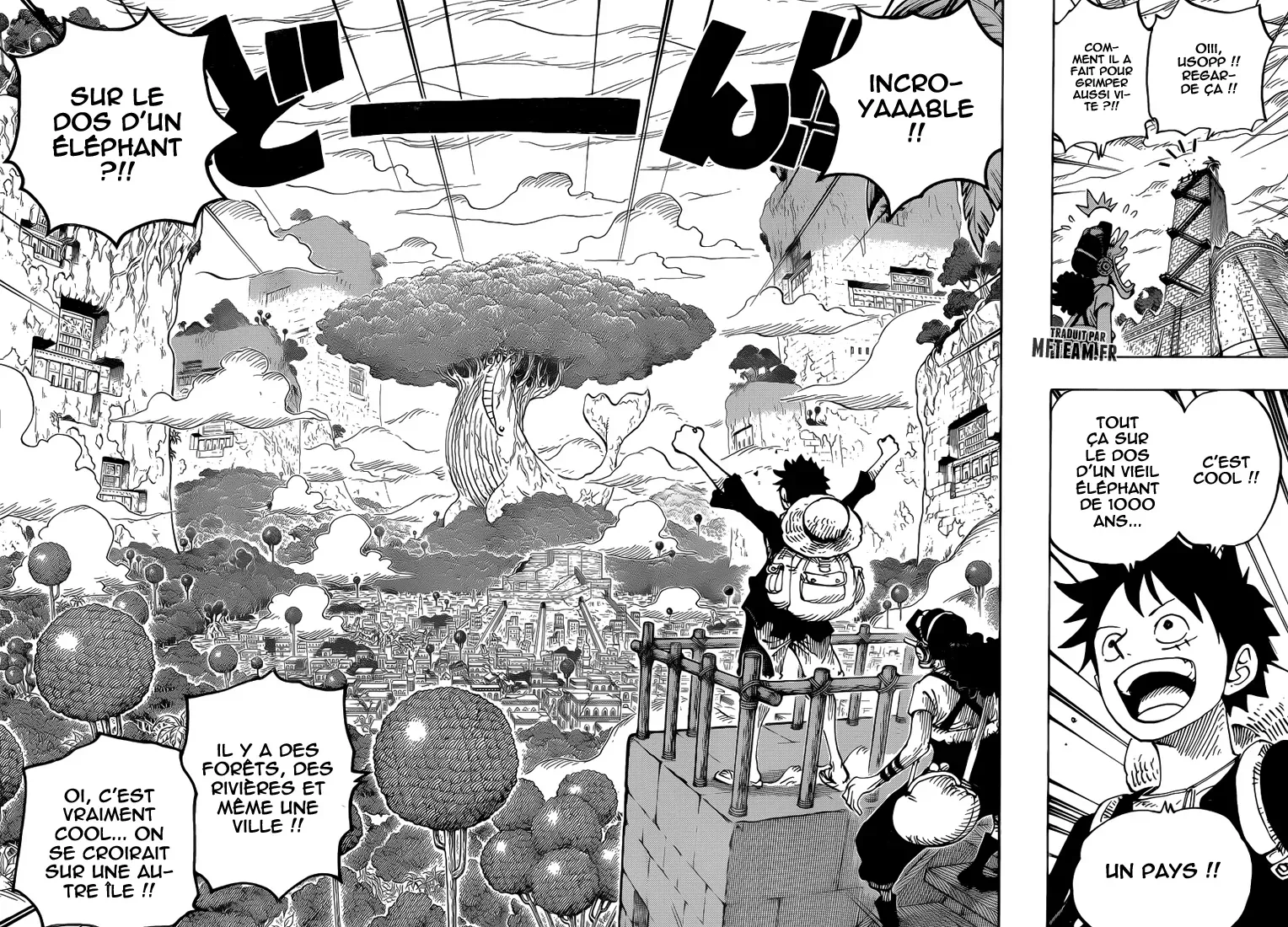  One Piece Français - One Piece 804 Une aventure sur le dos d'un éléphant ! - 10