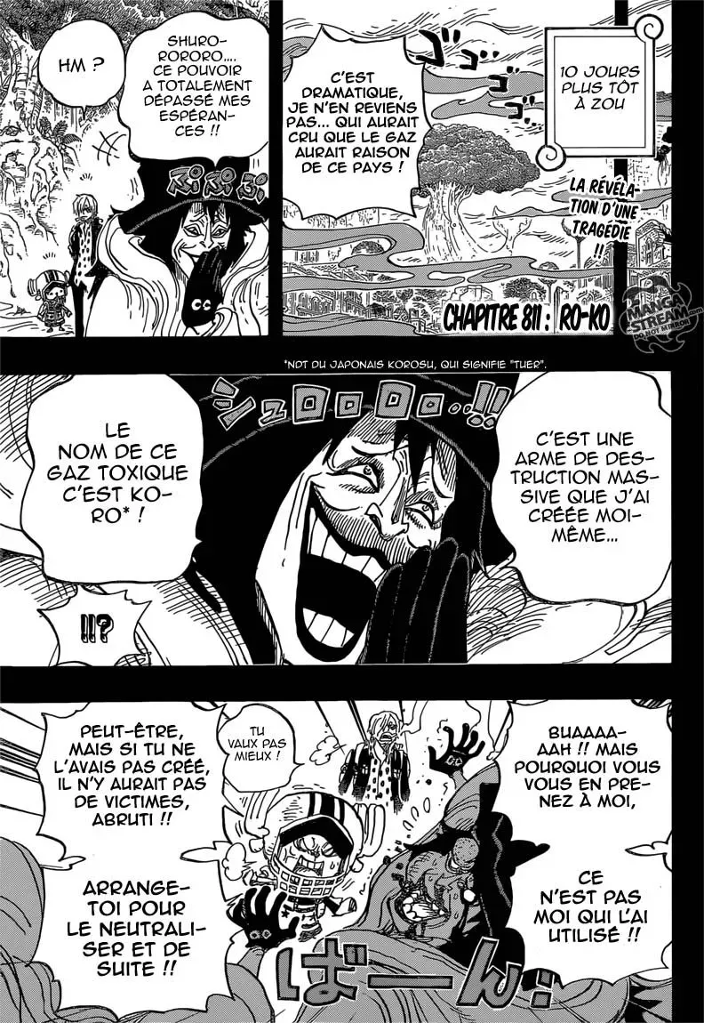  One Piece Français - One Piece 811 RO - 2