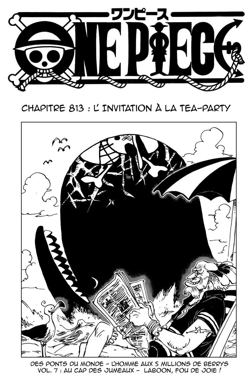  One Piece Français - One Piece 813 L'Invitation à la tea - 1