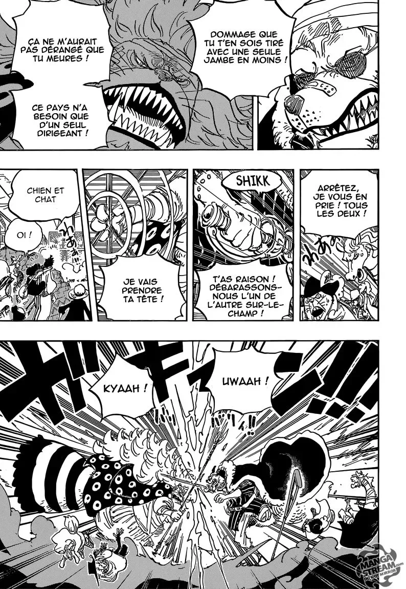  One Piece Français - One Piece 816 Chien VS Chat ! - 11