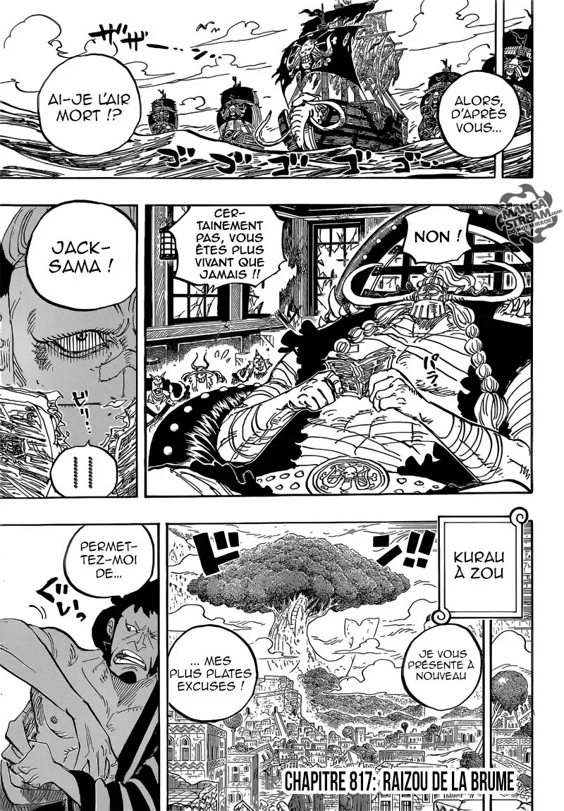  One Piece Français - One Piece 817 Raizu de la brume - 3