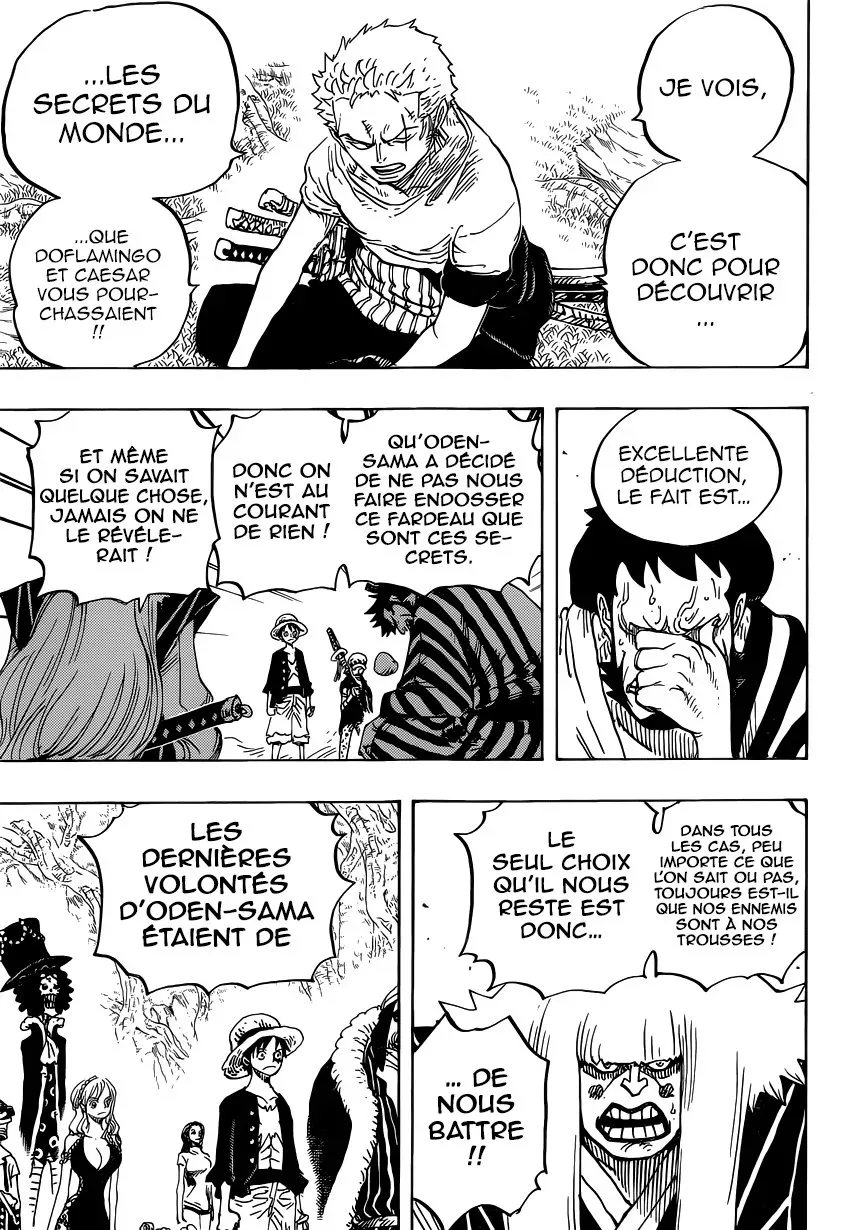  One Piece Français - One Piece 819 Momonosuke, le fils héritier du clan Kouzuki - 3