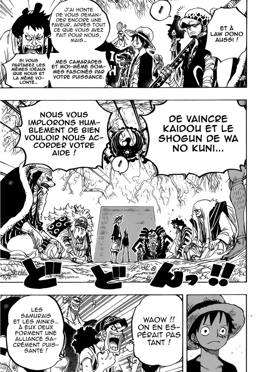  One Piece Français - One Piece 819 Momonosuke, le fils héritier du clan Kouzuki - 7