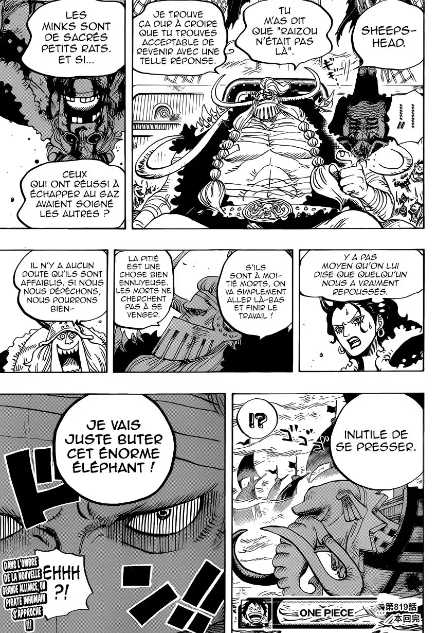  One Piece Français - One Piece 819 Momonosuke, le fils héritier du clan Kouzuki - 17