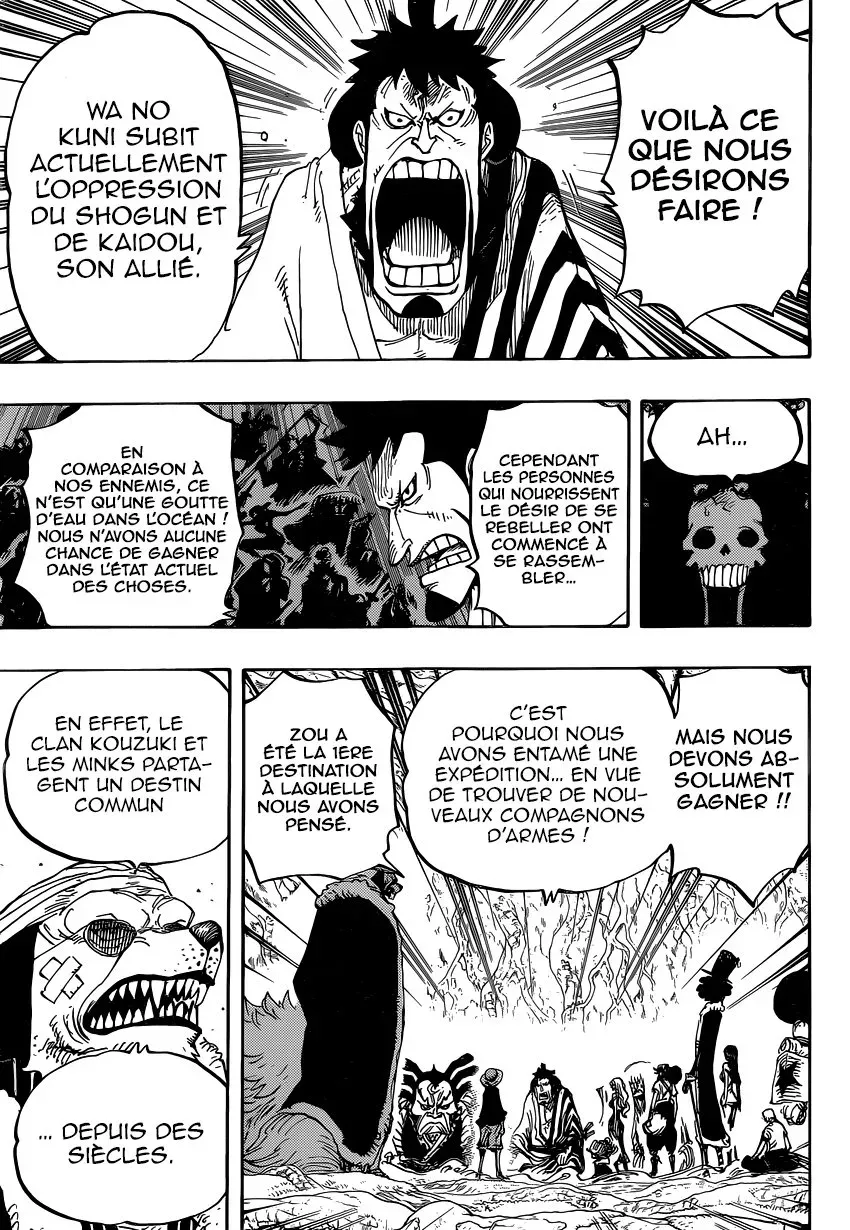  One Piece Français - One Piece 819 Momonosuke, le fils héritier du clan Kouzuki - 5