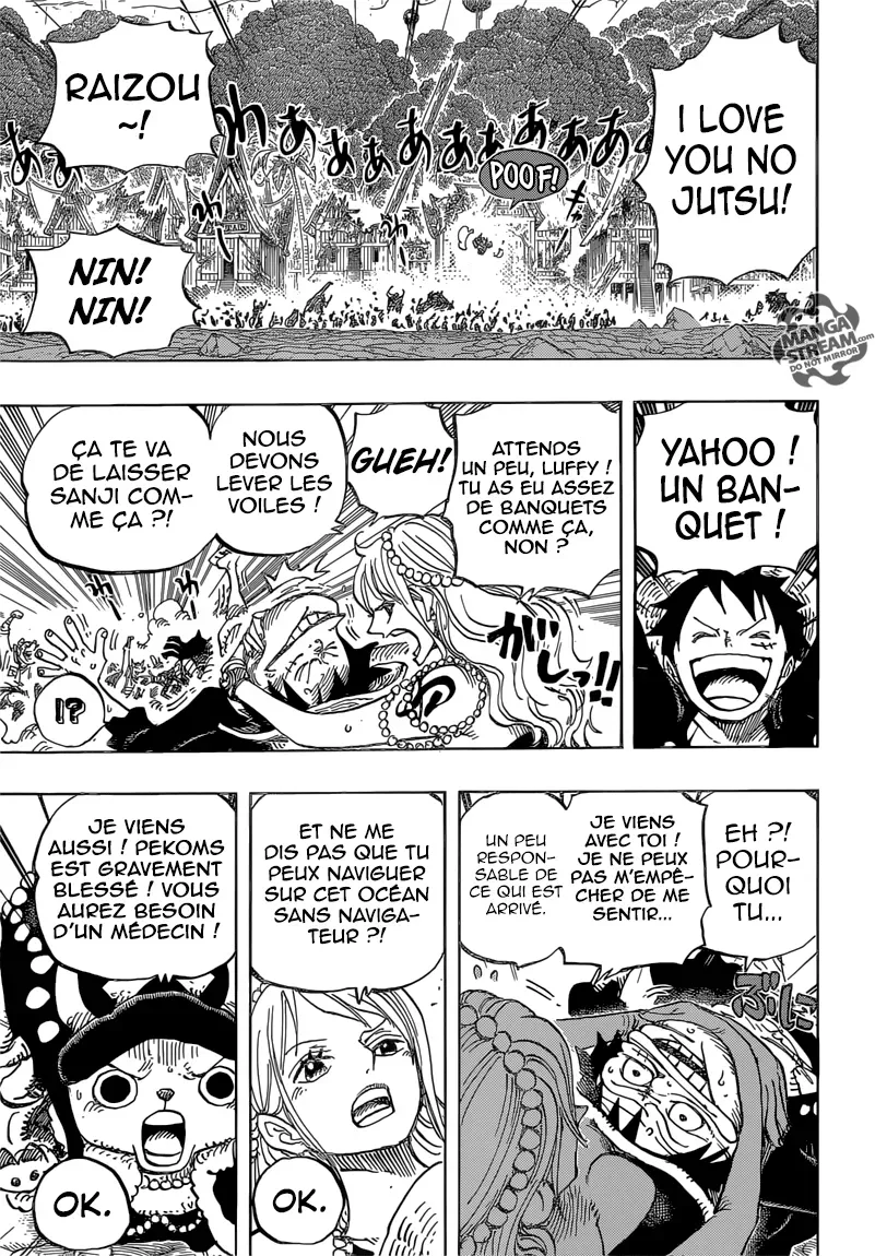  One Piece Français - One Piece 820 L'histoire du chien et du chat - 15