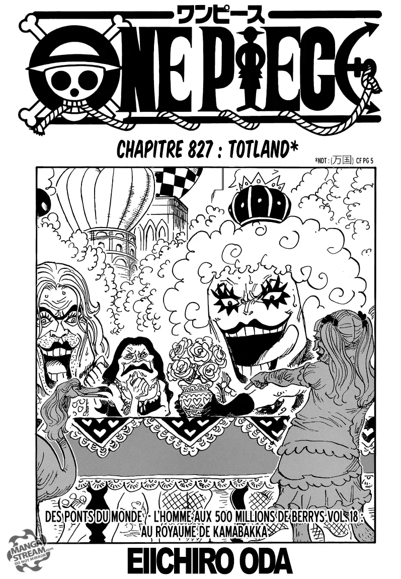  One Piece Français - One Piece 827 Totland - 1