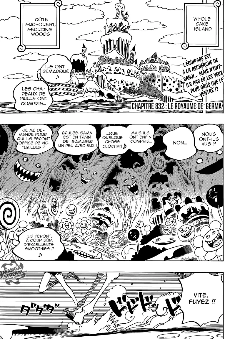  One Piece Français - One Piece 832 Le royaume de Germa - 1