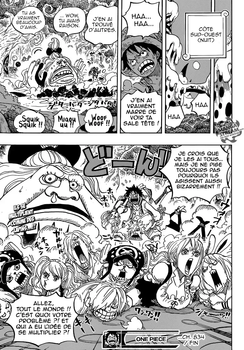  One Piece Français - One Piece 834 Mon rêve - 17