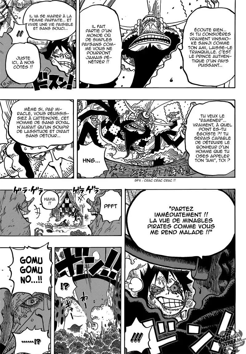  One Piece Français - One Piece 837 Luffy vs le commandant Cracker - 14