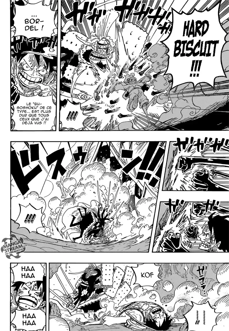  One Piece Français - One Piece 837 Luffy vs le commandant Cracker - 13