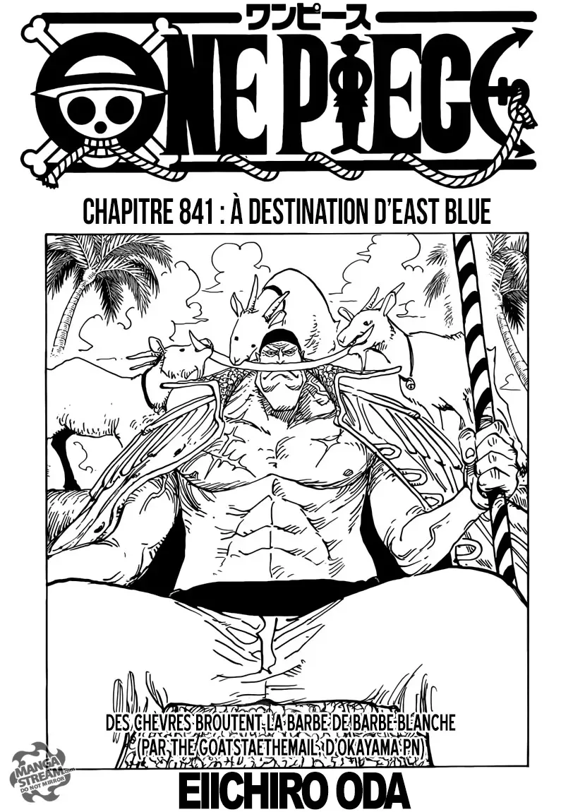  One Piece Français - One Piece 841 à destination d’East Blue - 1