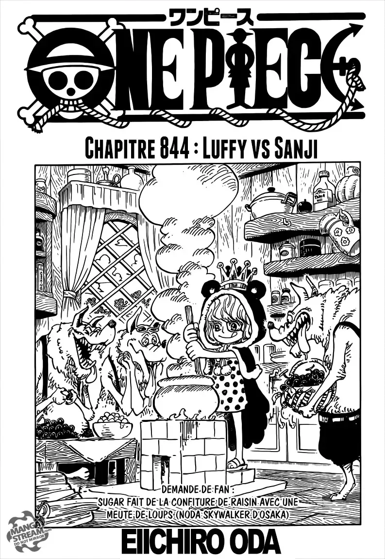  One Piece Français - One Piece 844 Luffy vs Sanji - 1