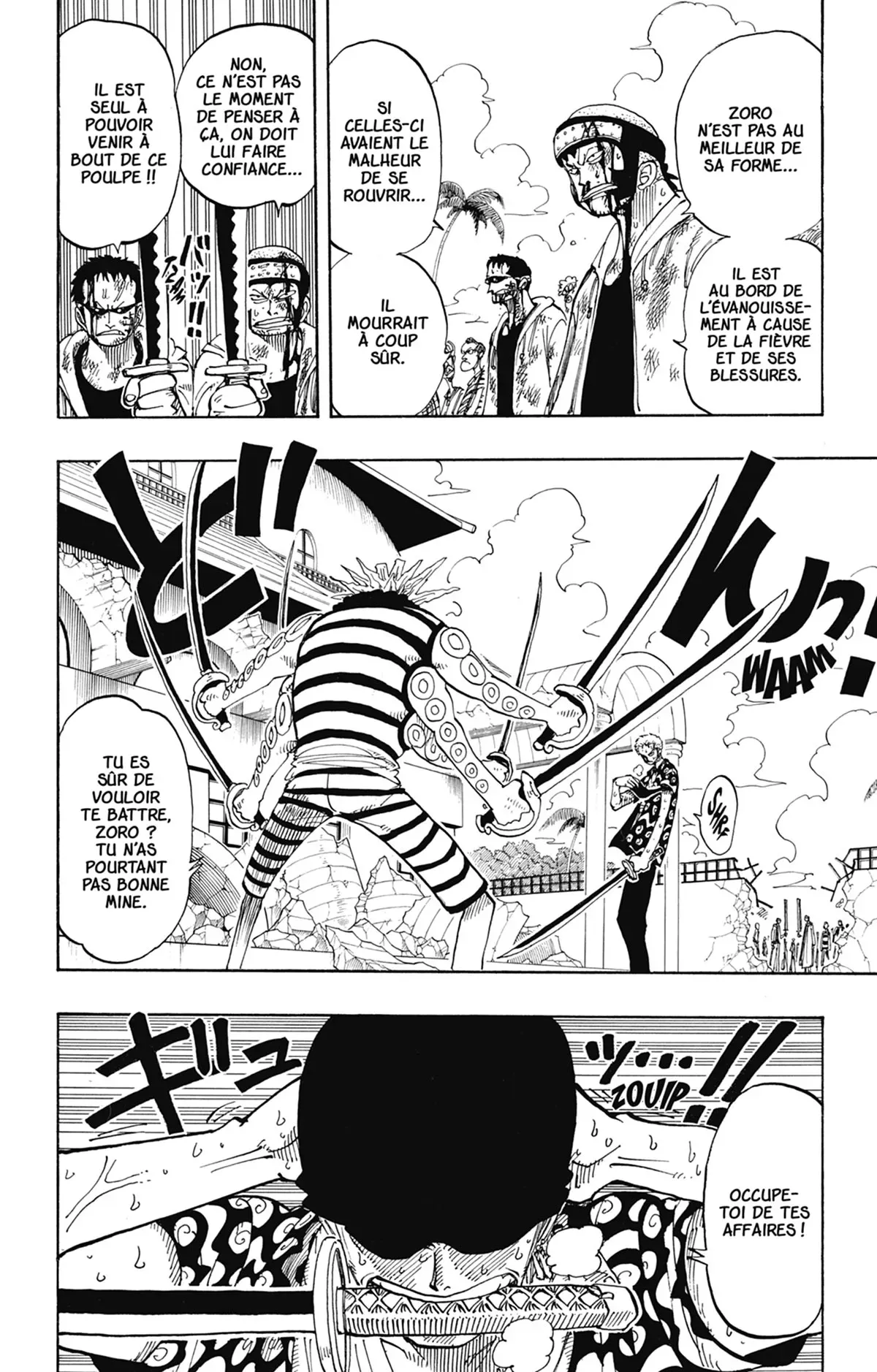  One Piece Français - One Piece 85 Trois sabres contre six - 2