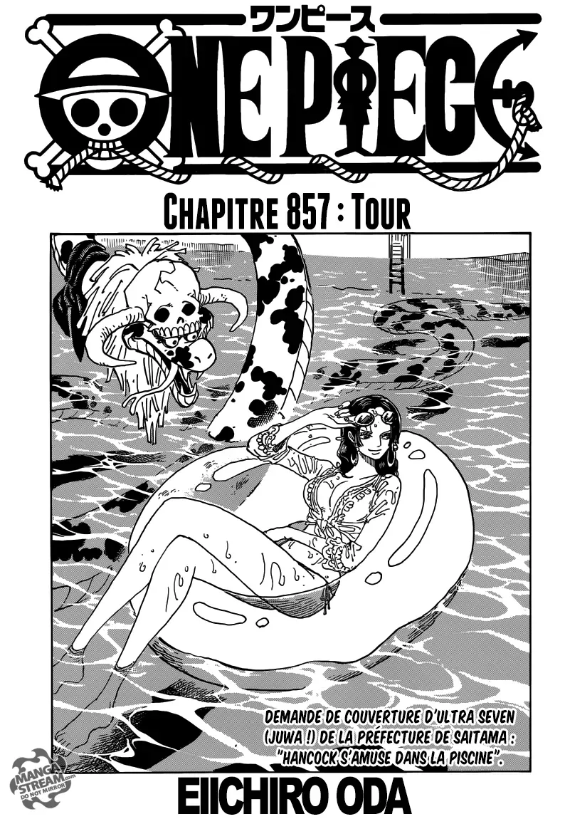  One Piece Français - One Piece 857 Tour - 1