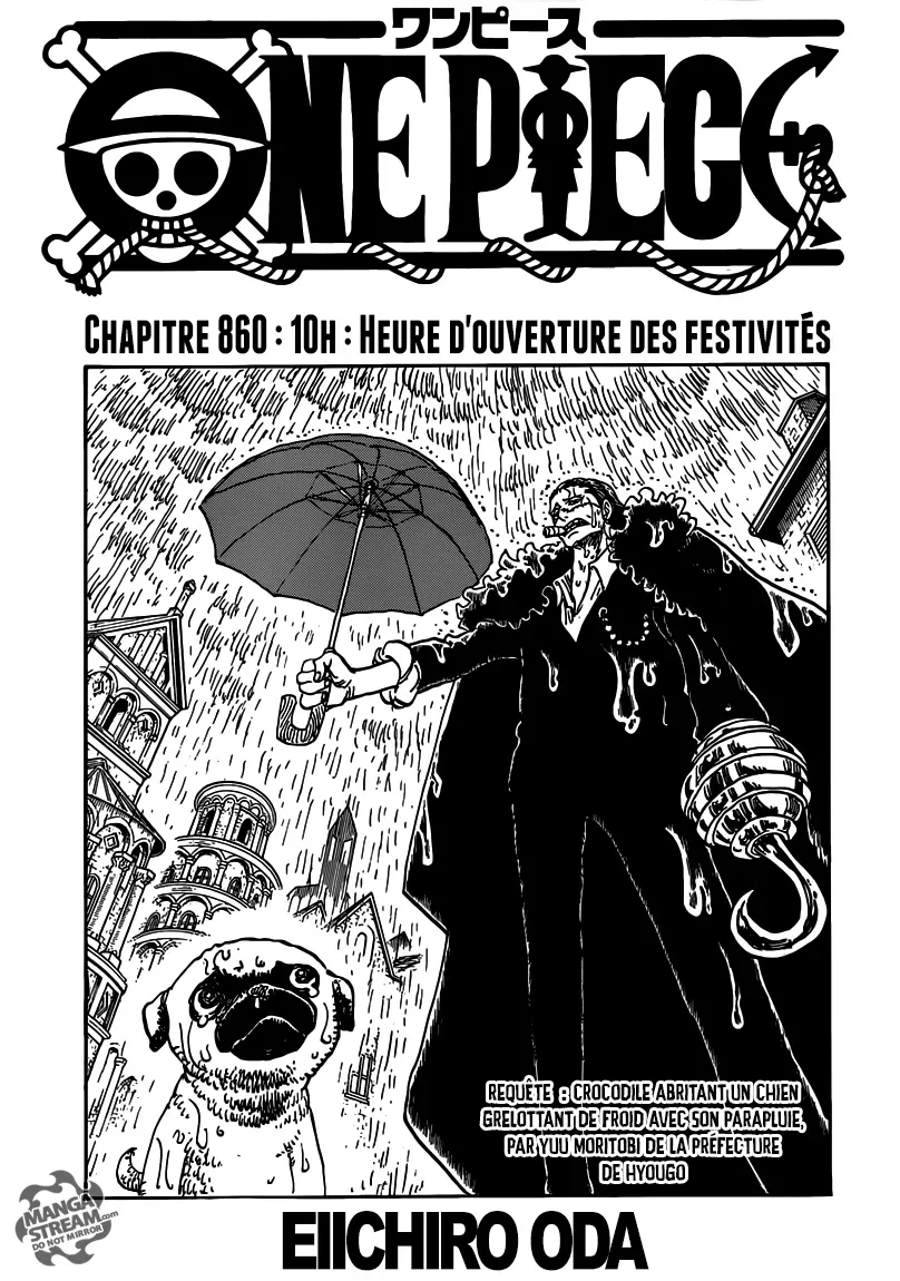  One Piece Français - One Piece 860 heure d'ouverture des festivités - 1