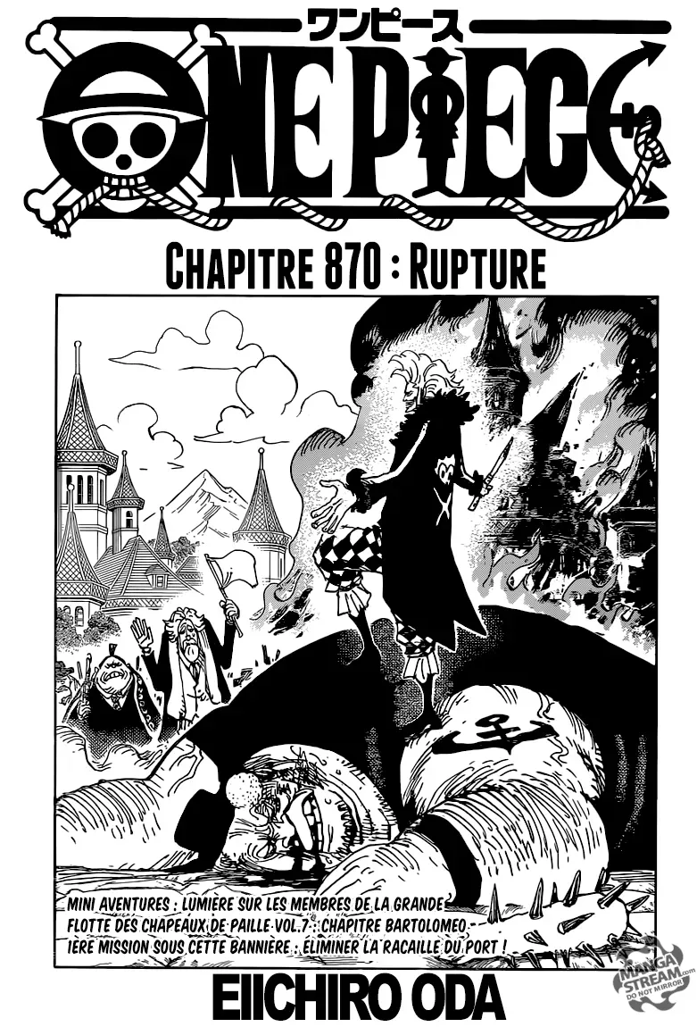  One Piece Français - One Piece 870 Rupture - 1