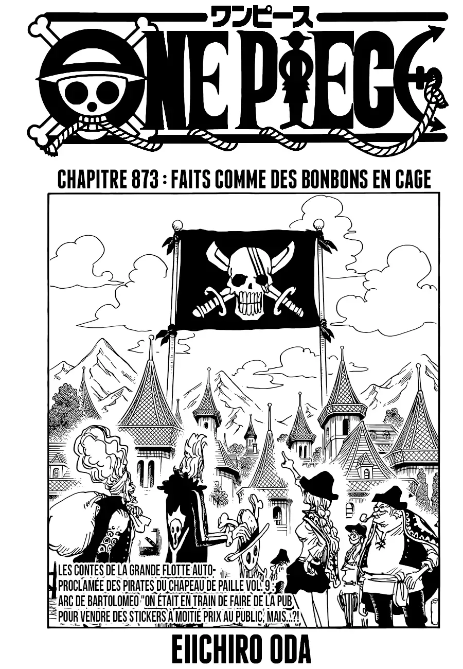  One Piece Français - One Piece 873 Piégé comme des bonbons dans une cage - 1