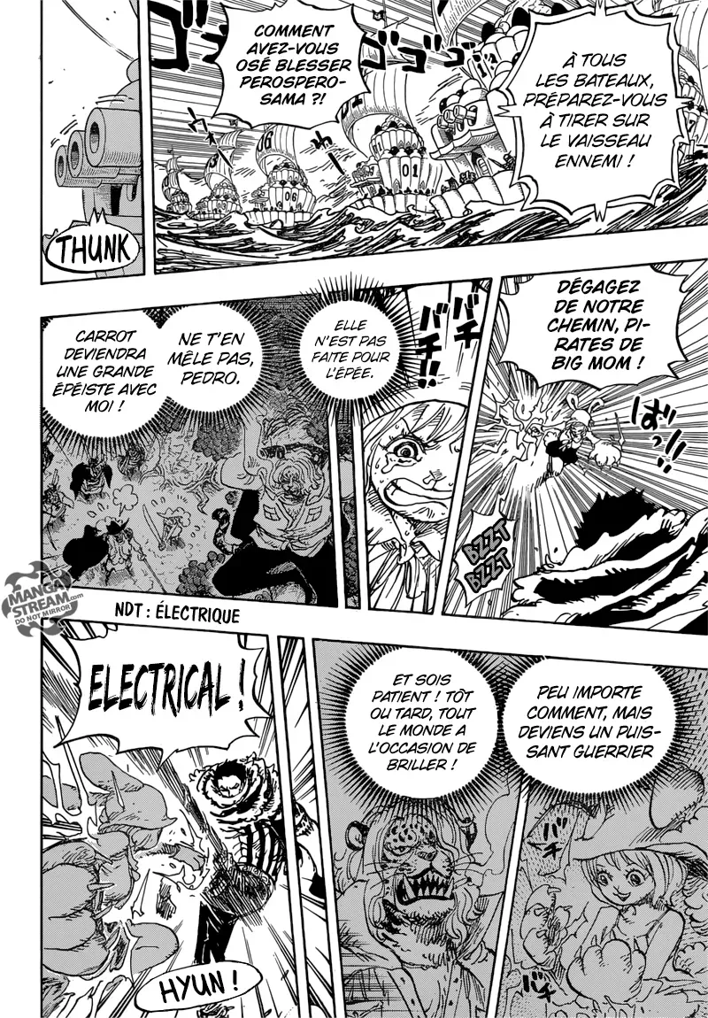  One Piece Français - One Piece 878 Chapitre Le gardien en chef de la tribu des Minks - 9