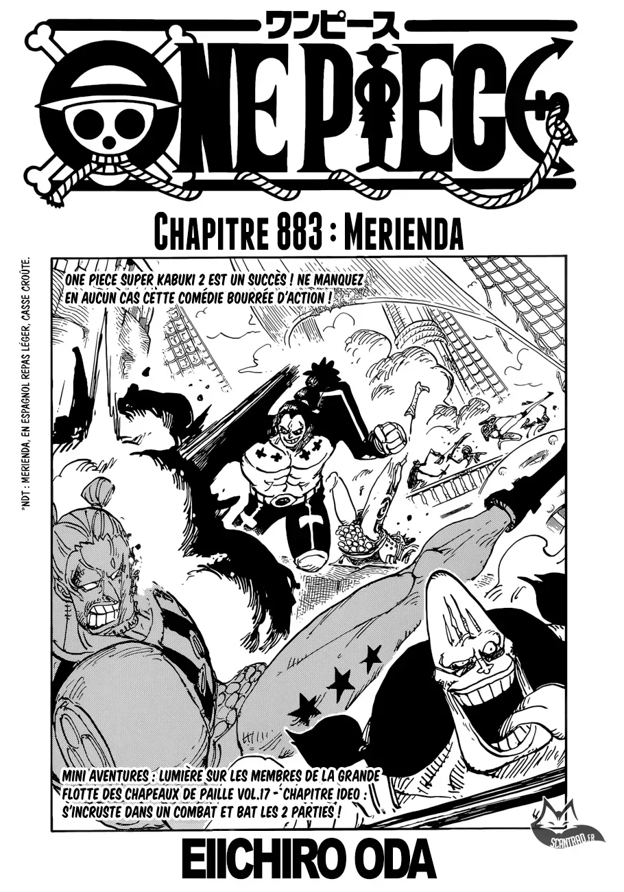  One Piece Français - One Piece 883 Merienda - 1