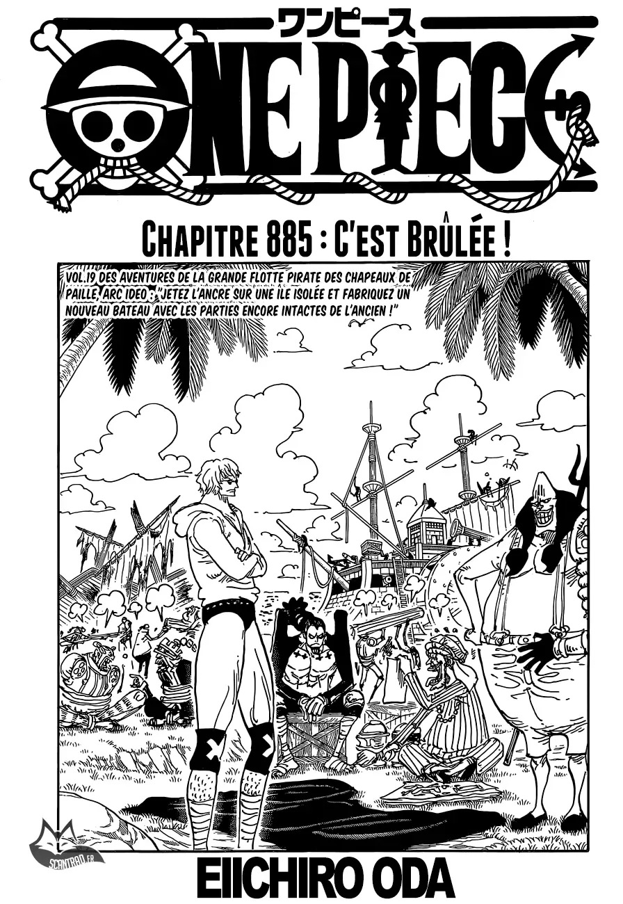  One Piece Français - One Piece 885 C'est Brûlée - 1